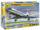 Модель сборная Пассажирский авиалайнер "Ту-134"