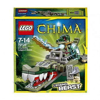 LEGO LEGENDS OF CHIMA. Конструктор "Легендарные звери: Крокодил"