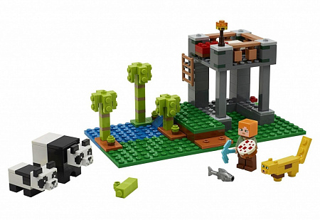 LEGO Minecraft. Конструктор "Питомник панд"