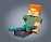 LEGO Minecraft. Конструктор "Большие фигурки: Алекс с цыплёнком" LEGO Minecraft. Конструктор "Большие фигурки: Алекс с цыплёнком"