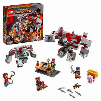 LEGO Minecraft. Конструктор "Битва за красную пыль"
