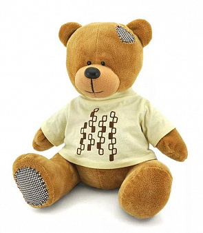 Мягкая игрушка "Медведь Топтыжкин коричневый" (высота 50 см)