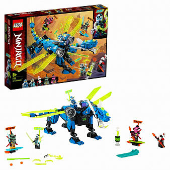 LEGO NINJAGO. Конструктор "Кибердракон Джея"