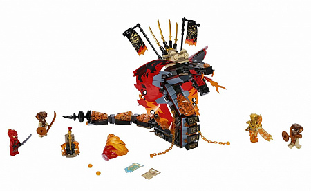 LEGO NINJAGO. Конструктор "Огненный кинжал"