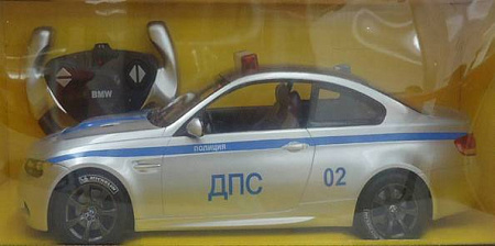 Радиоуправляемая модель автомобиля BMW M3 Police 02 (масштаб 1:14)