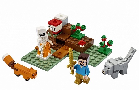 LEGO Minecraft. Конструктор "Приключения в тайге"